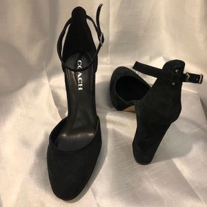 Coach black pumps